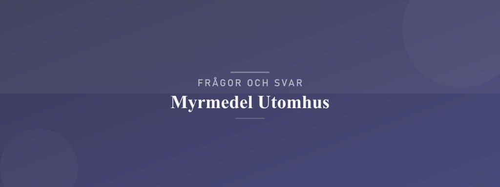 Vanliga frågor om myrmedel utomhus